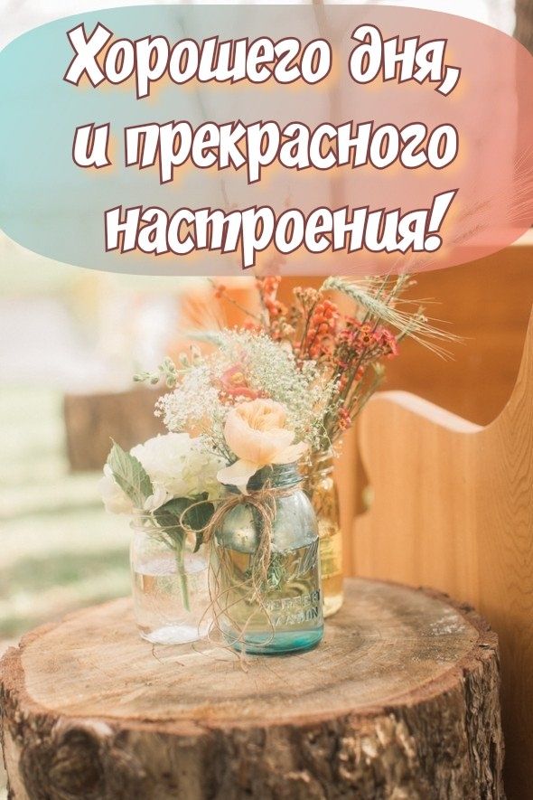 Открытка Хорошего дня, отличного настроения