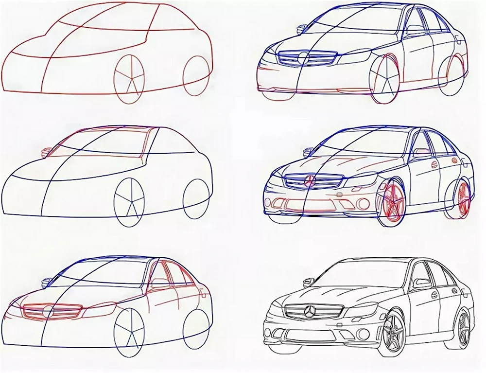 рисунки автомобилей, рисунок карандашом — DRIVE2