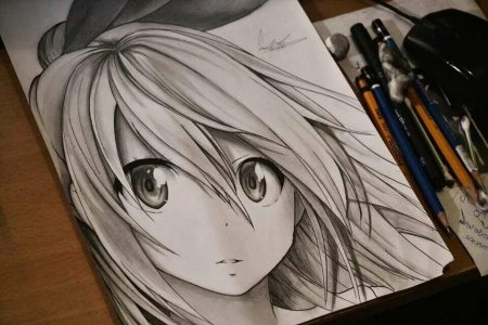 Girl Drawings / Рисунки Девушек