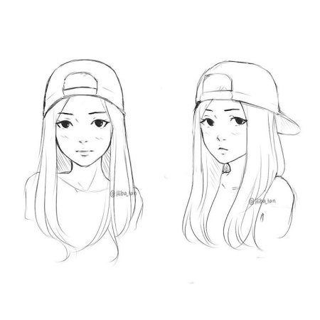 Girl Drawings / Рисунки Девушек