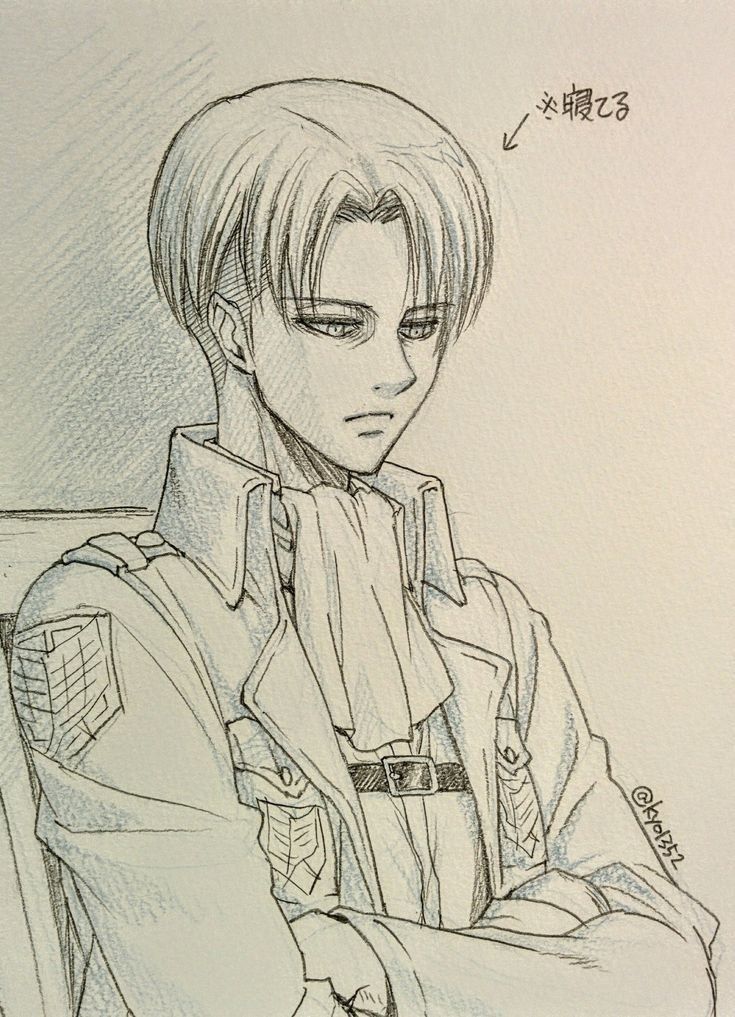 Levi ackerman drawing fanart леви 