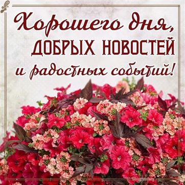 💗☕️Доброе Утро! Хорошего Дня!🌹Для Друзей! Заряд Позитива 