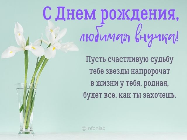 С Днем Рождения Внучка! Лучшее 