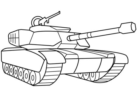 Как нарисовать Танк КВ-2 спереди 