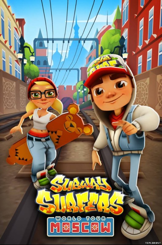 Скачать взломанную игру Subway Surfers 