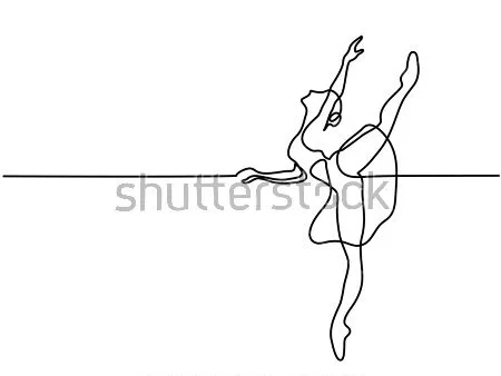 How to draw a ballerina