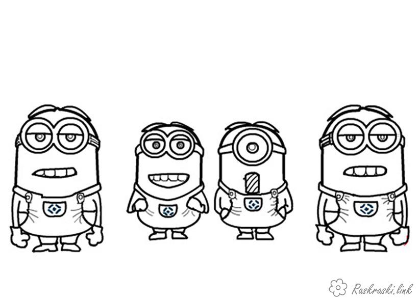 how to draw a minion 