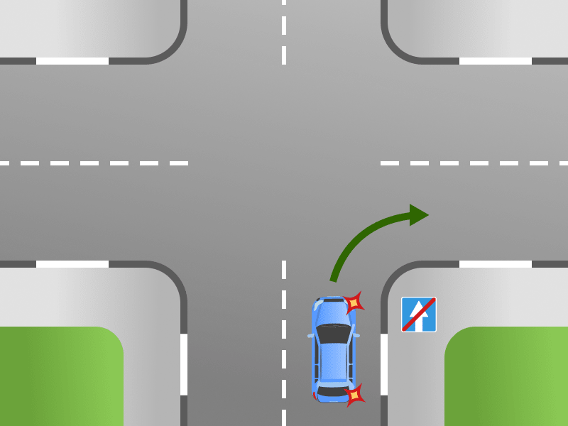 Как правильно проехать перекресток с 