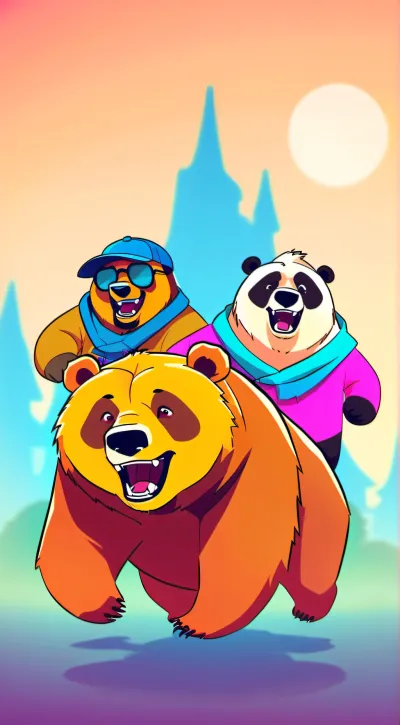 We Bare Bears #bear #animals#telegram #WeBareBears https 