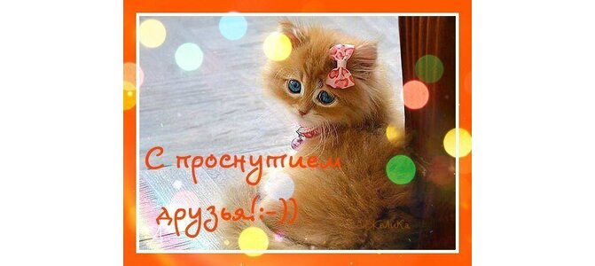 🔆☕💕С ПРОСНУТИЕМ, РОДНУЛИ!💕🍔🔆 Выспались 