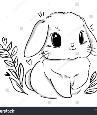 to draw a bunny 