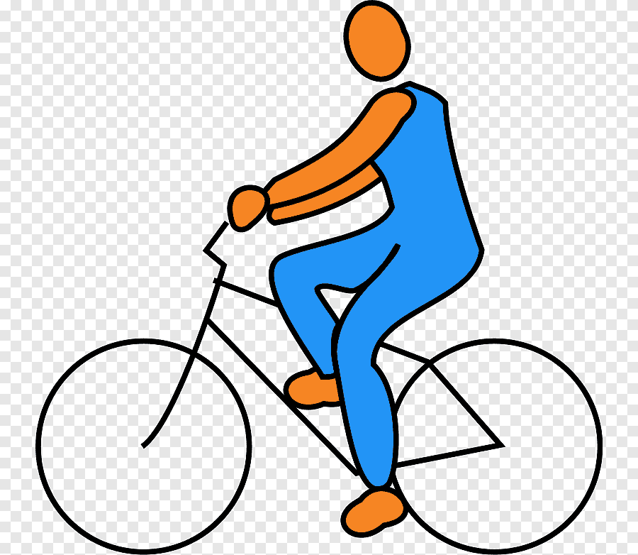 Девушка Bicyclist В Париже — стоковая 