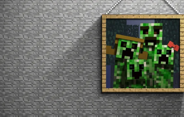 Светильник Майнкрафт Крипер Minecraft Creeper Icon Lamp 