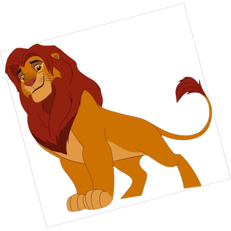 Обои на рабочий стол Simba / Симба из мультфильма The lion 