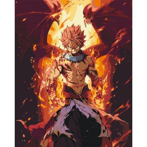 Обои на рабочий стол Natsu Dragneel / Нацу Драгнил, из аниме 