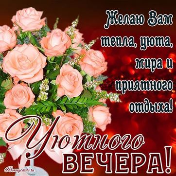 Хорошего вечера