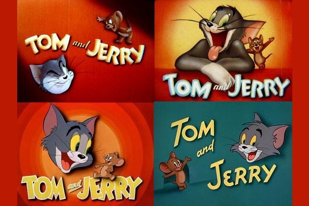 Tom and Jerry на золотом фоне » Том и 