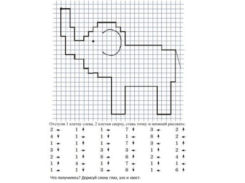 Как рисовать по клеточкам